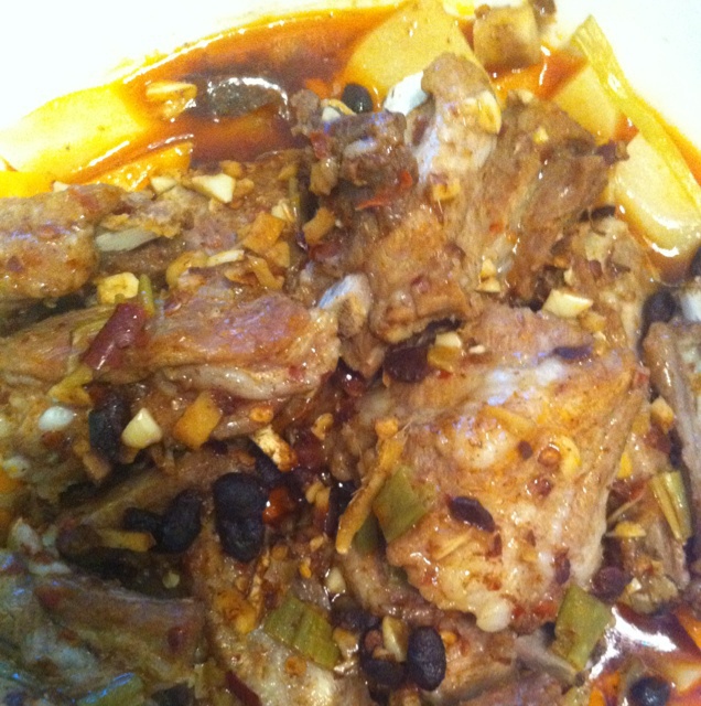 豉椒蒸土豆排骨