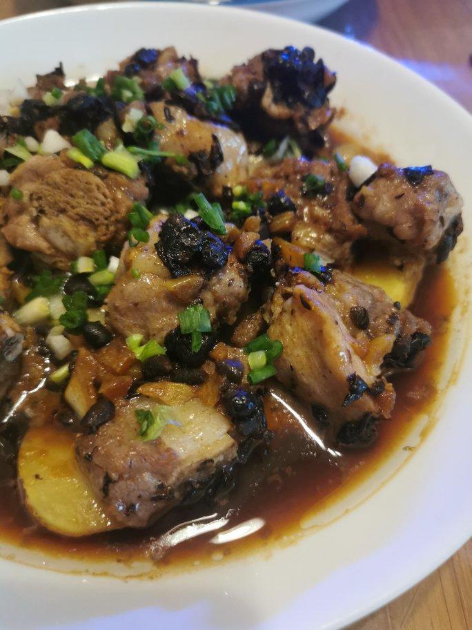 豆豉蒸排骨