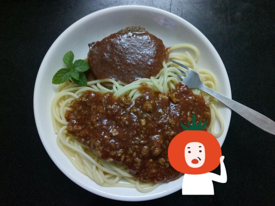 番茄肉酱意面