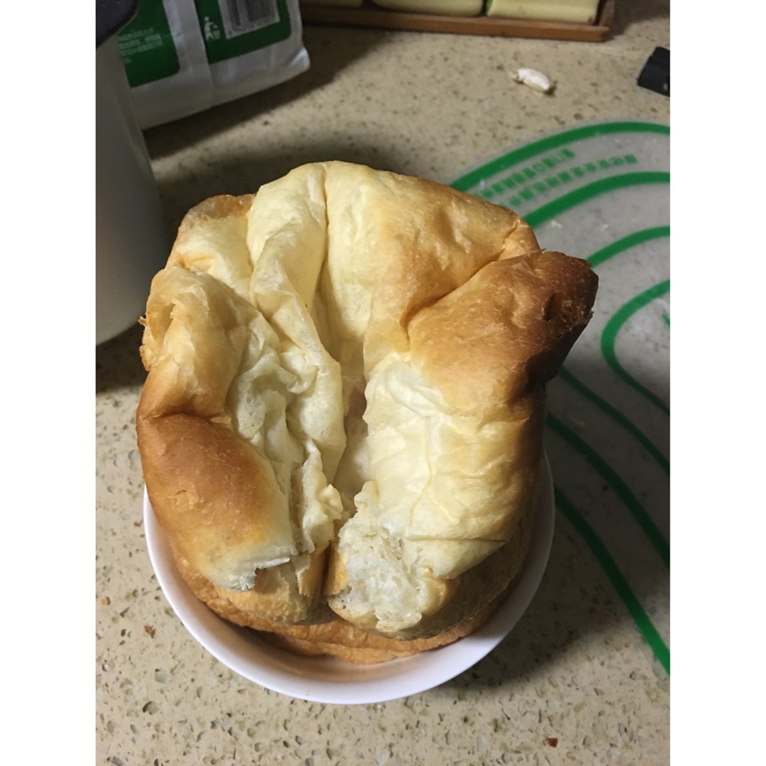 火腿芝士四联卷～松下面包机版