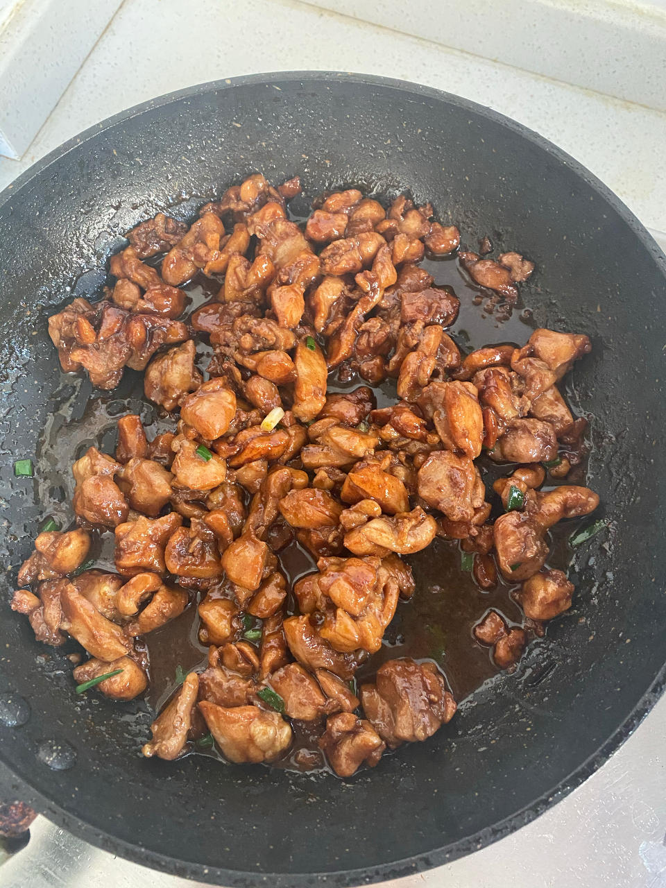 葱油焖鸡