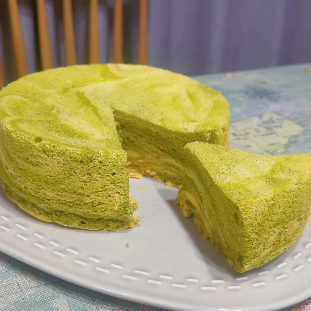 大理石纹抹茶戚风