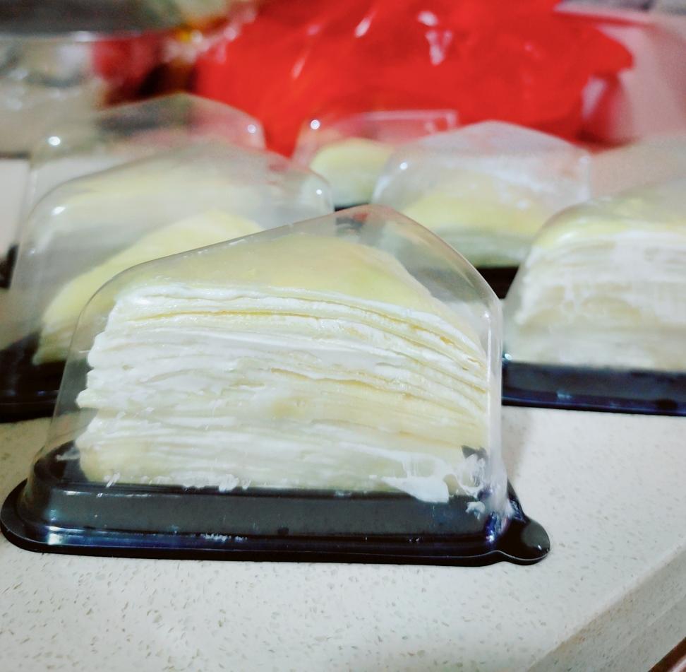 榴莲（芒果）千层的做法