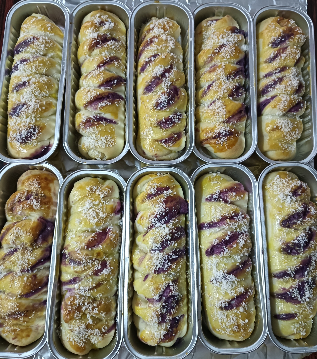 全麦紫薯面包