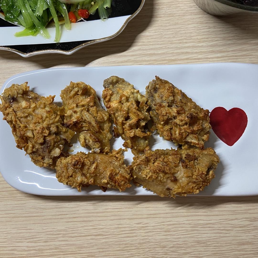 【薯片鸡翅】