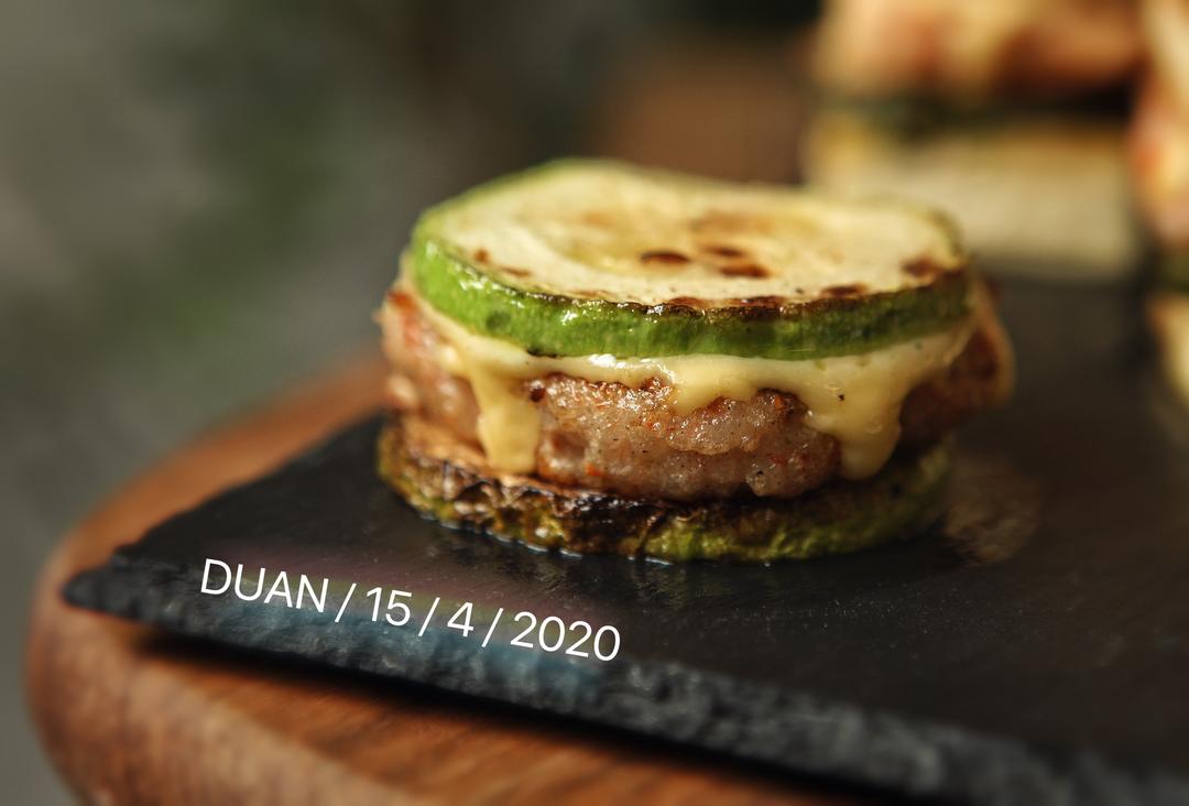 西葫芦鲜虾三明治&豆腐鲜虾三明治的做法