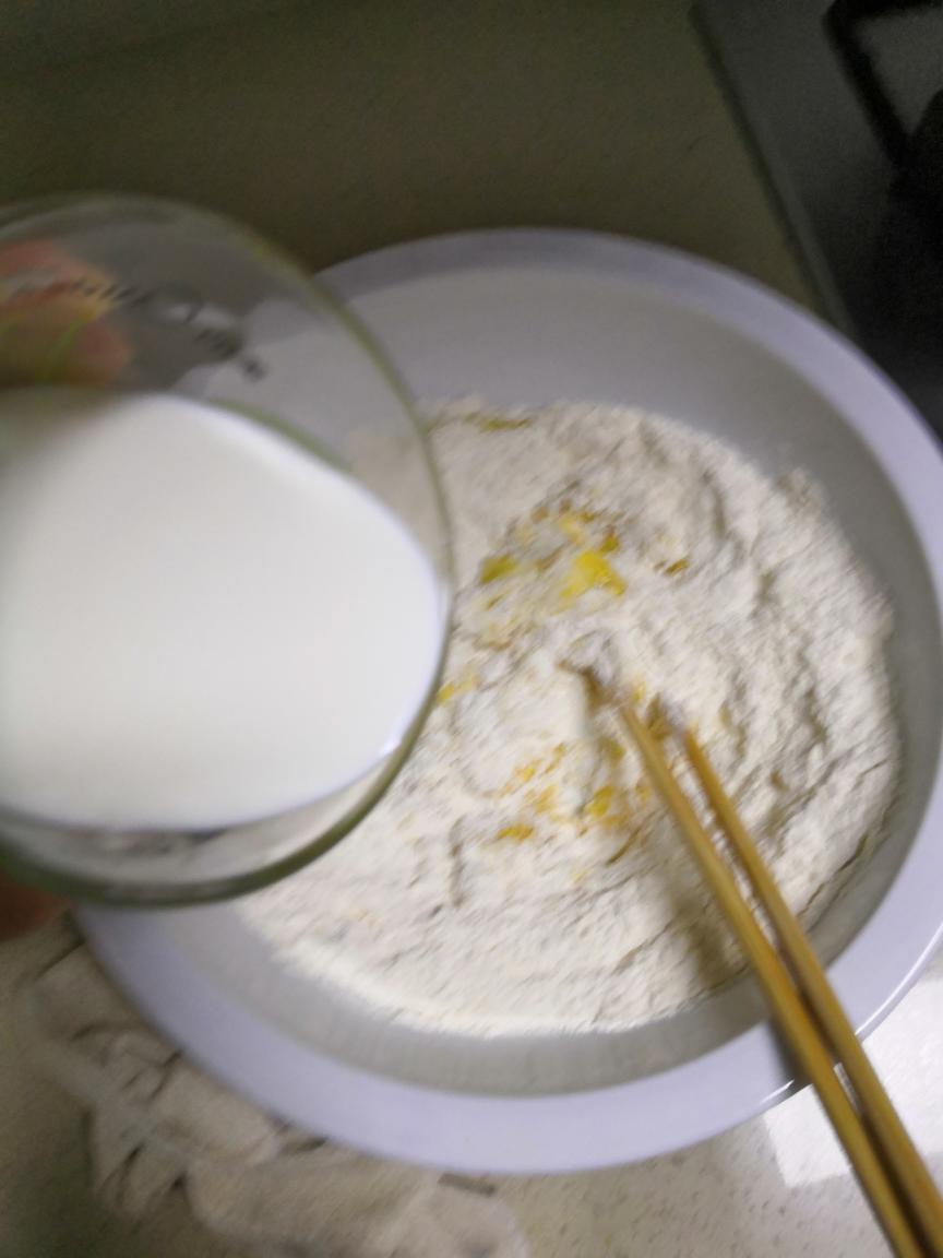 纯奶手撕吐司的做法 步骤1