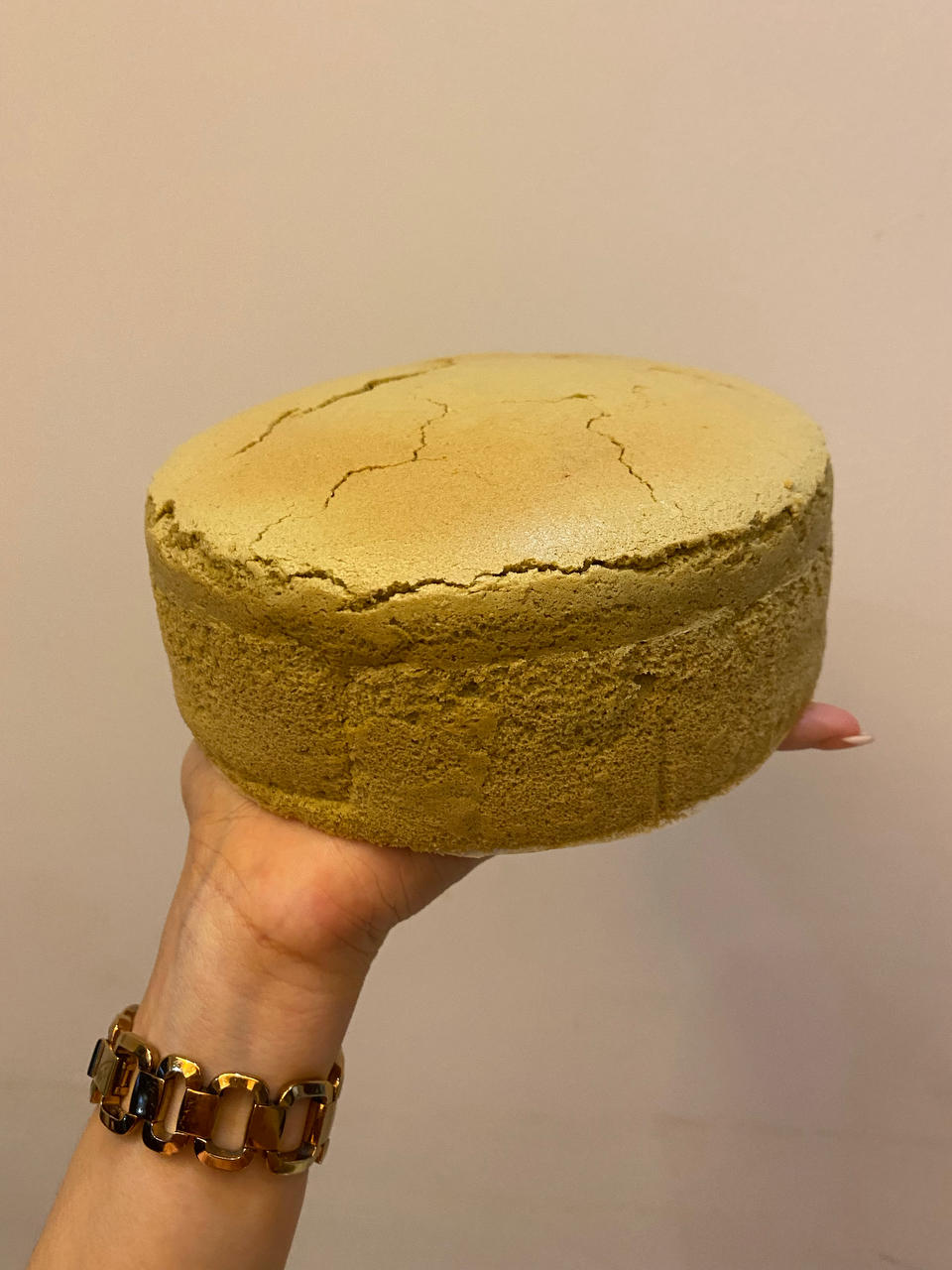 抹茶戚风蛋糕6寸