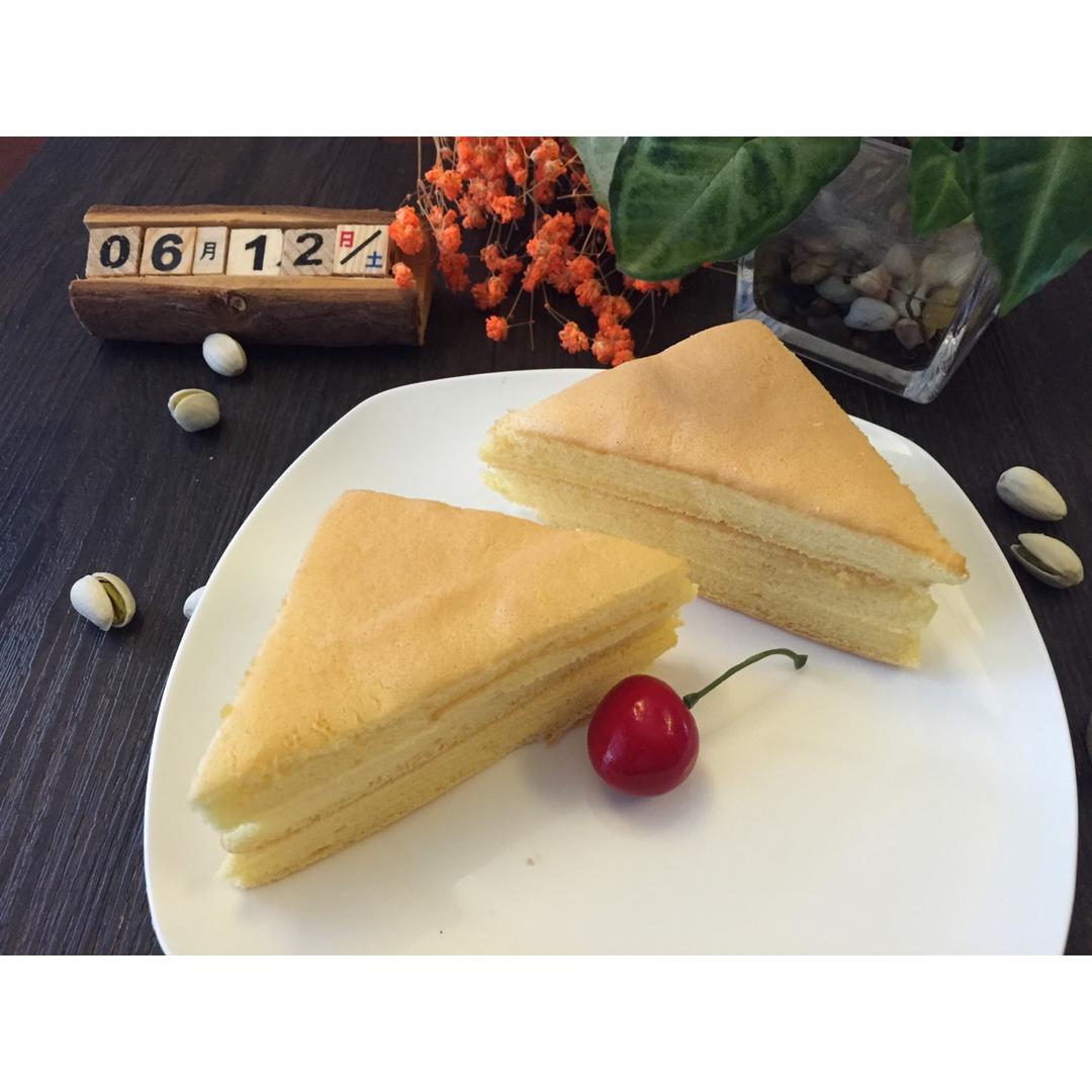 芒果蛋糕卷（详细的小四卷制作视频）