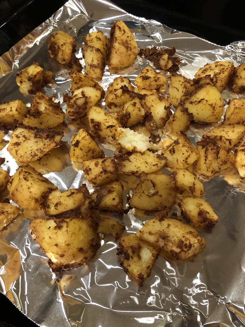 香烤烤箱土豆