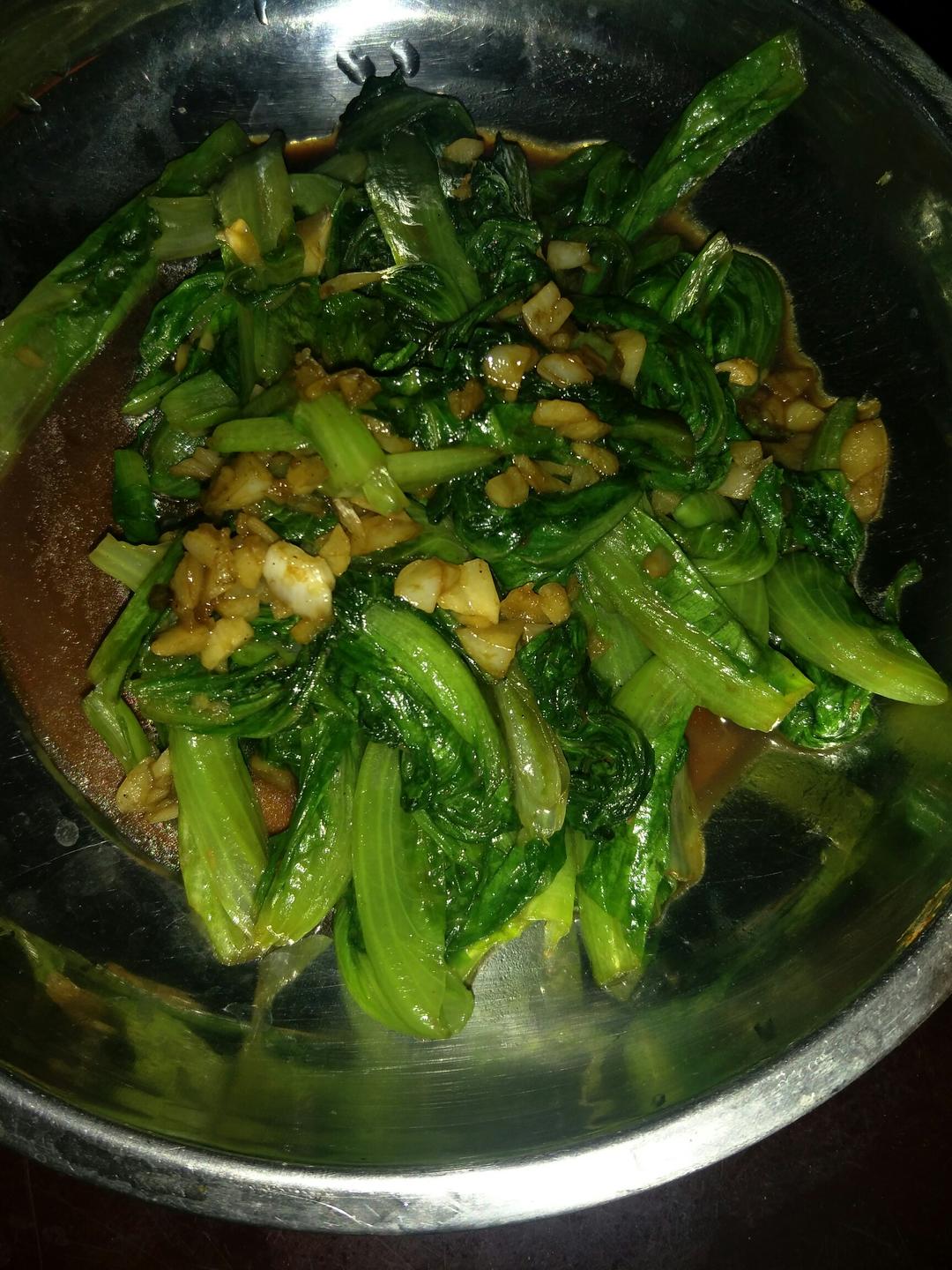 蒜蓉炒生菜