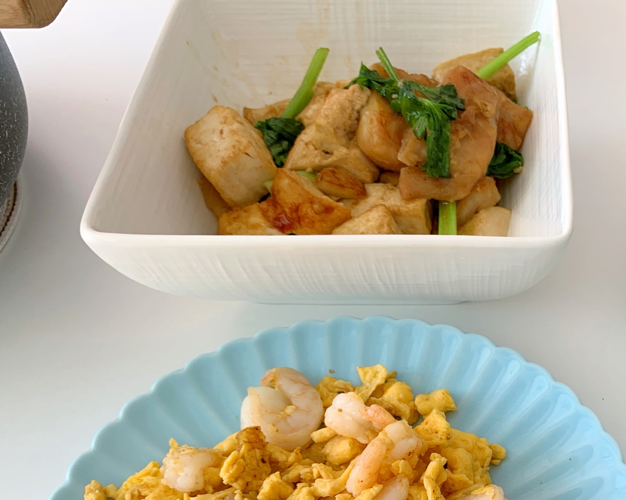 豆腐香芹焖巴沙鱼块
