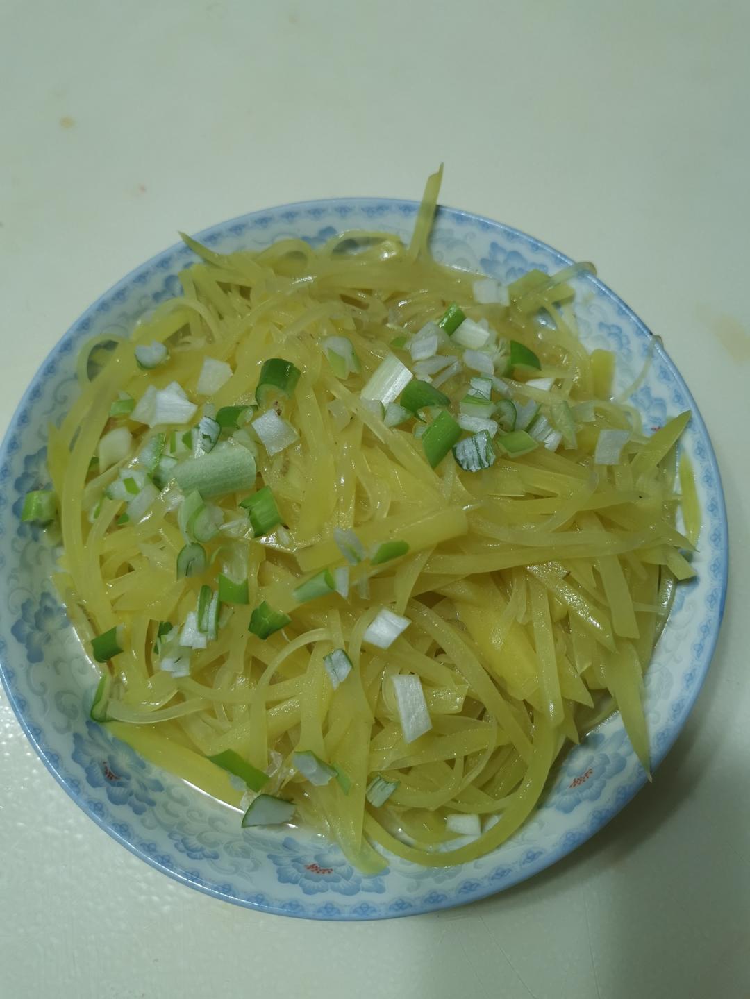清炒土豆丝！