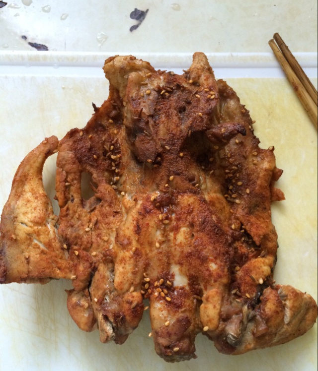 依燃l做的烤鸡架qq鸡架