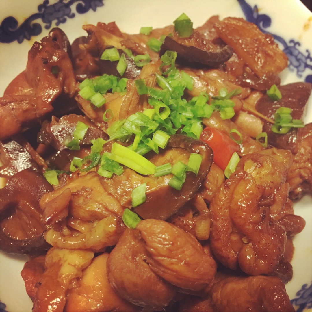 冬菇焖鸡