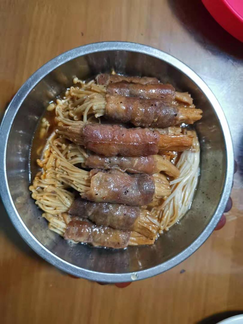 金针菇肥牛卷