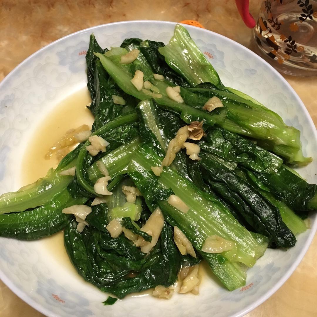 蒜蓉油麦菜（蚝油）