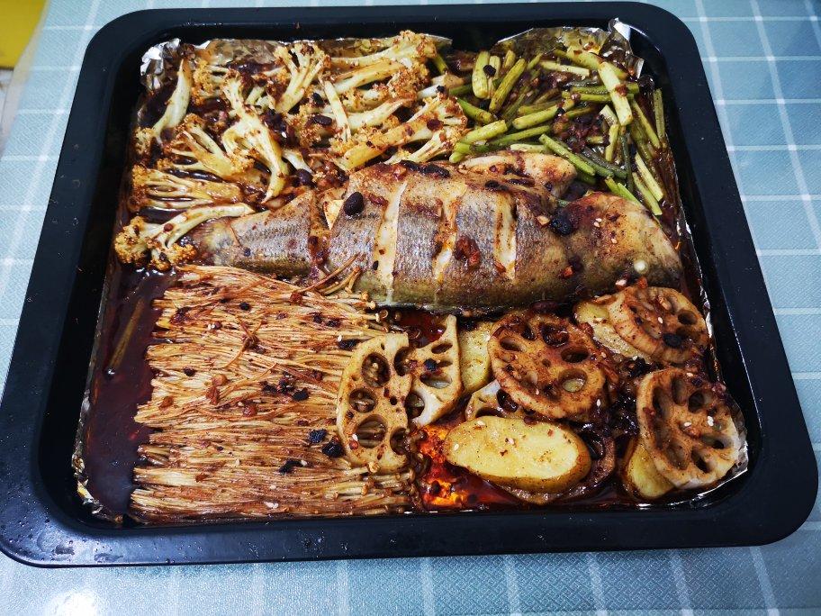烤箱版烤鱼〖北鼎烤箱食谱〗