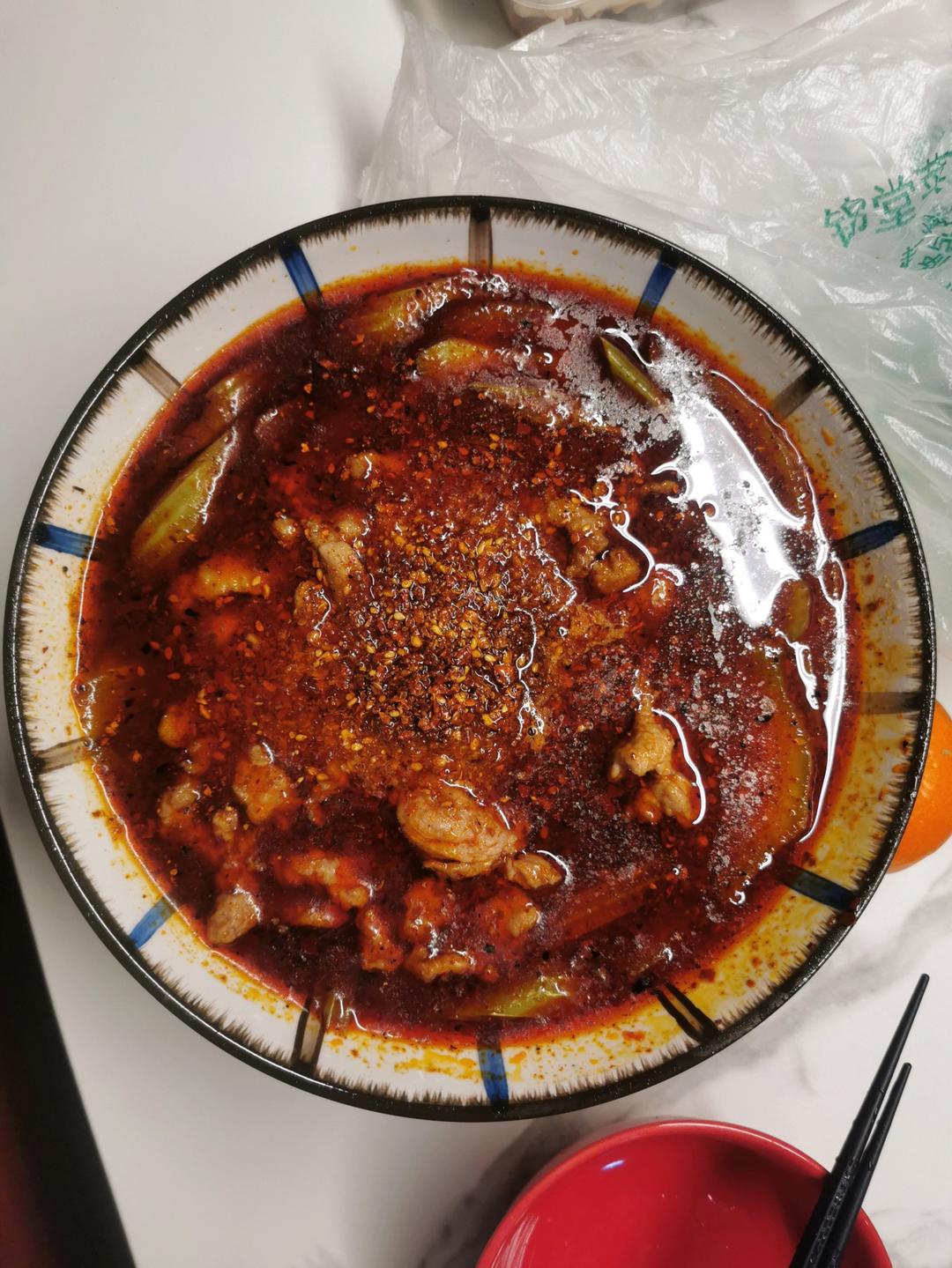水煮肉片（肯定不翻车）