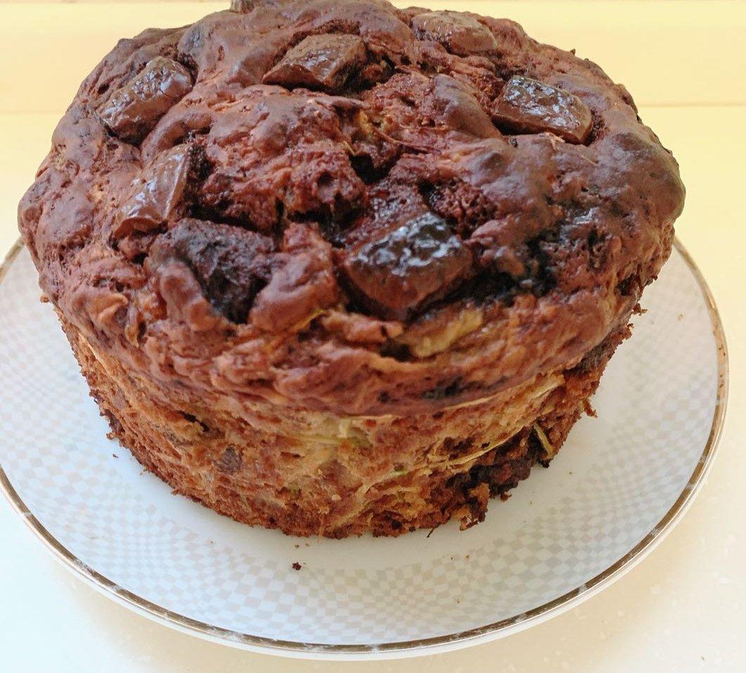 巧克力西葫芦快手面包（健康巧克力“蛋糕”）丨健康·烘焙