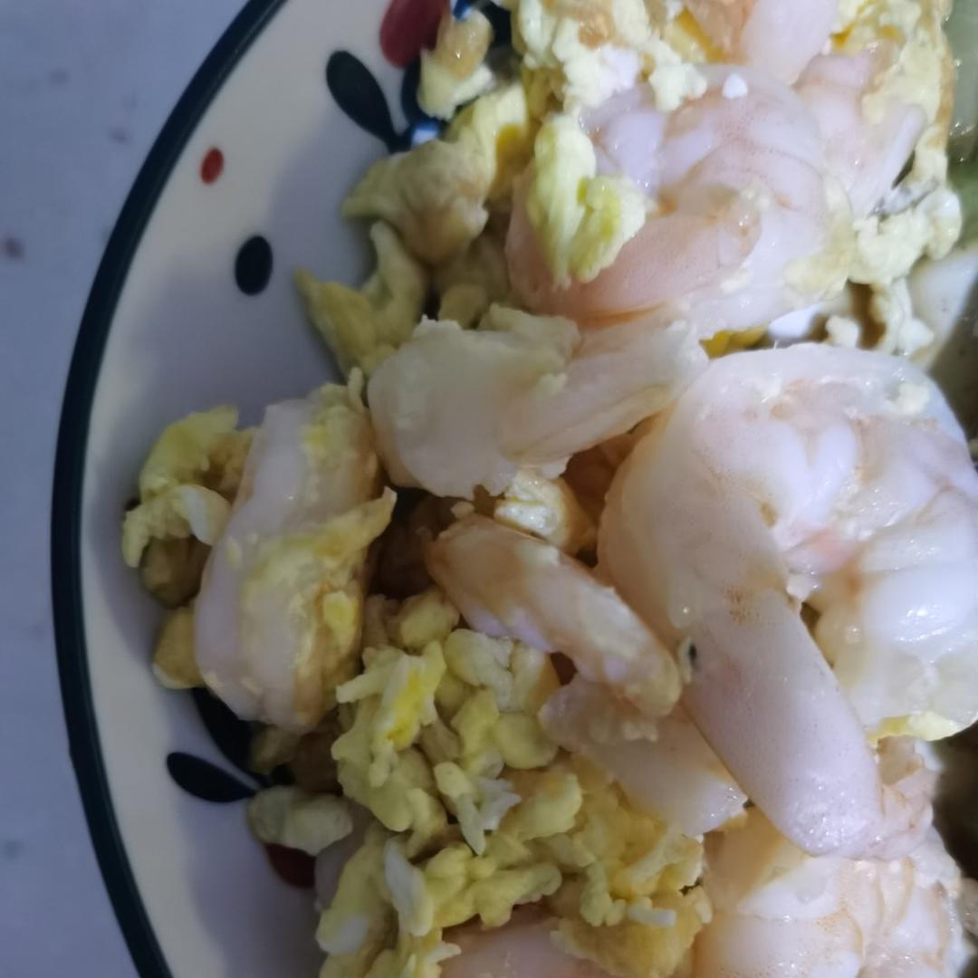 虾仁炒蛋