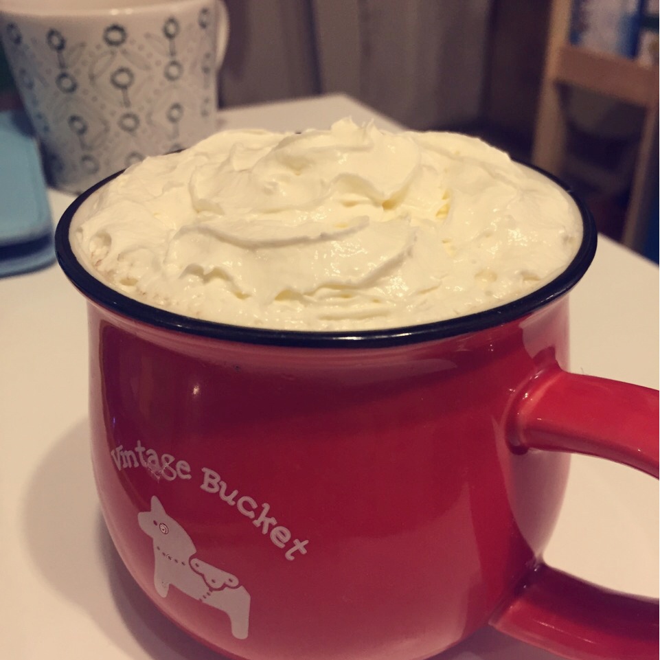 浓浓的锅煮奶茶
