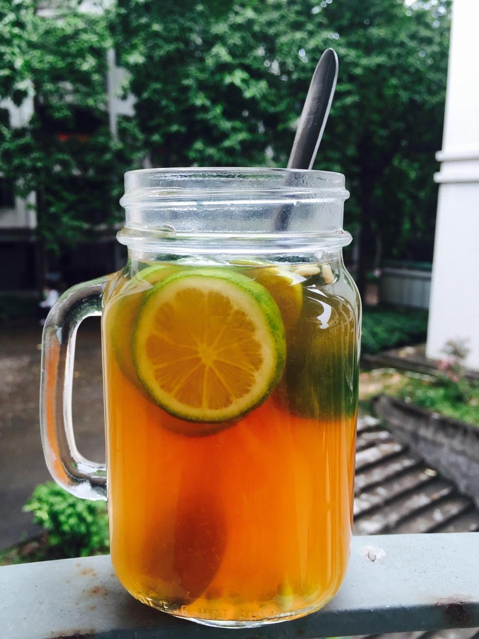 金桔柠檬茶