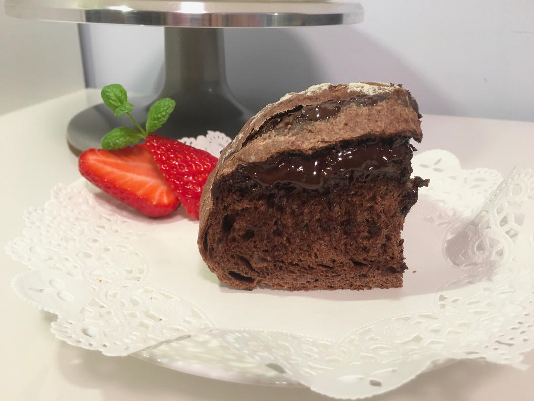 🍫会爆浆｜会流心｜会开花｜巧克力全麦软欧