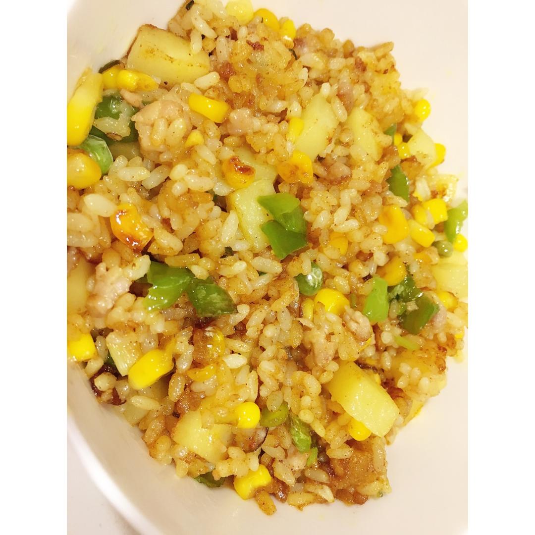 咖喱炒饭