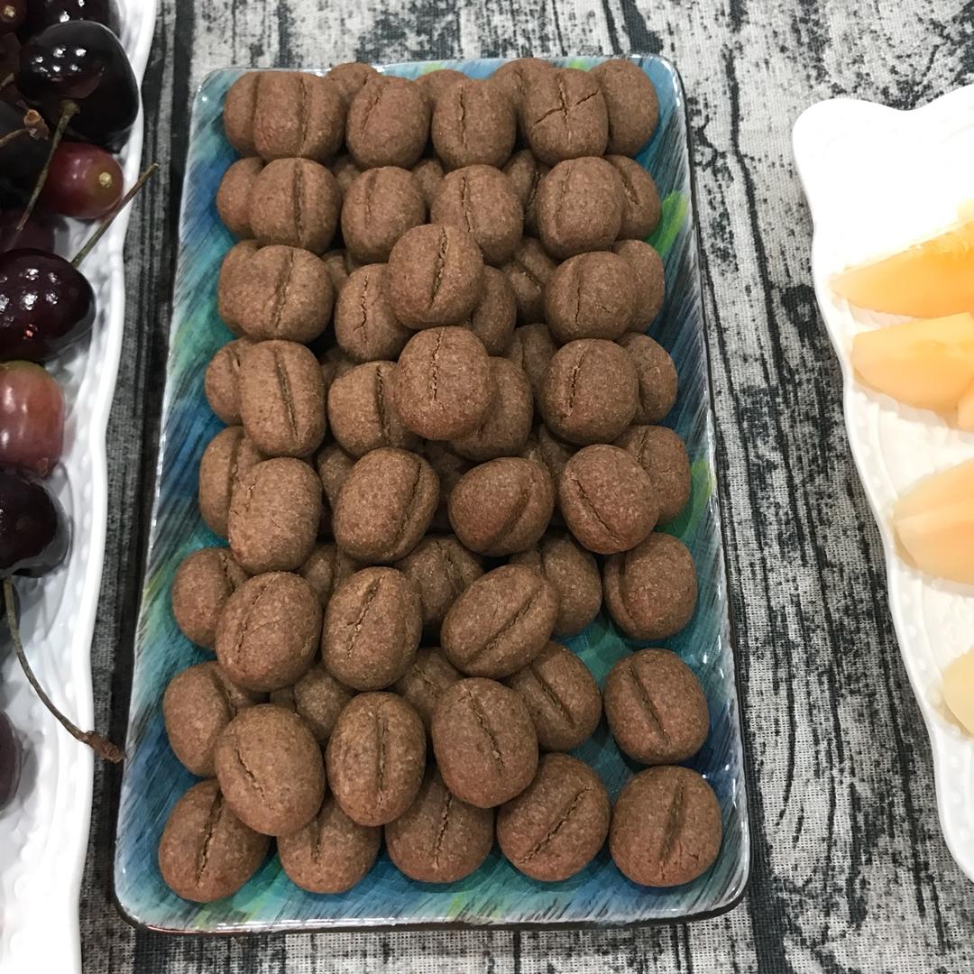 咖啡豆豆饼干