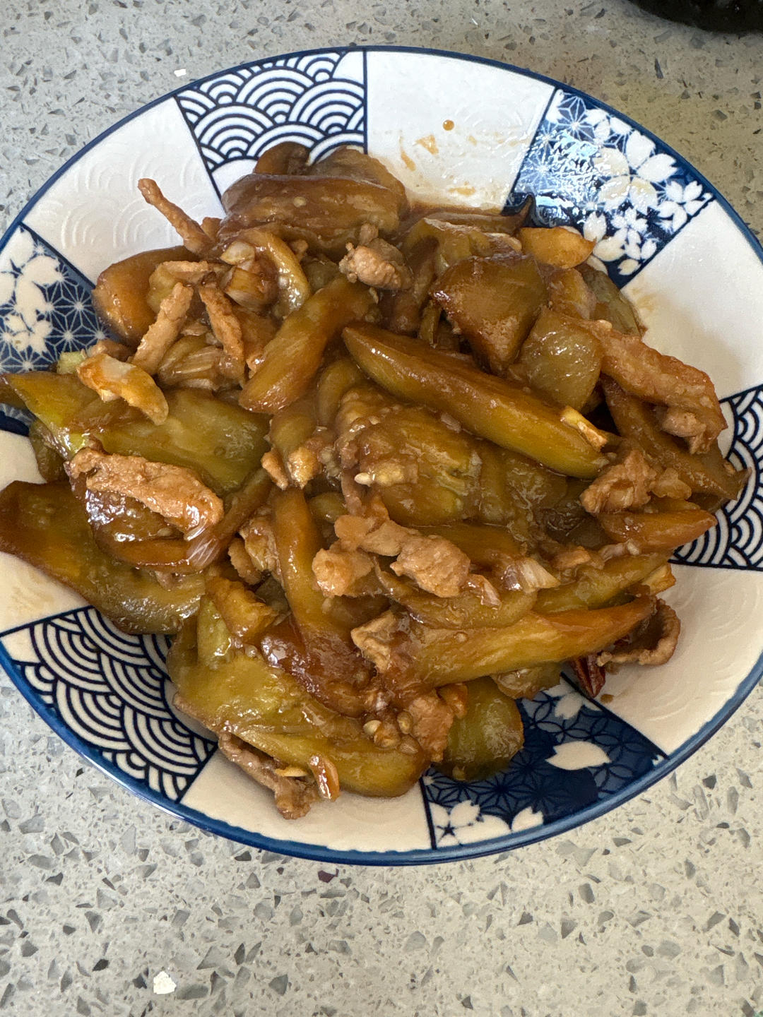 老丁的私房菜-油焖茄子