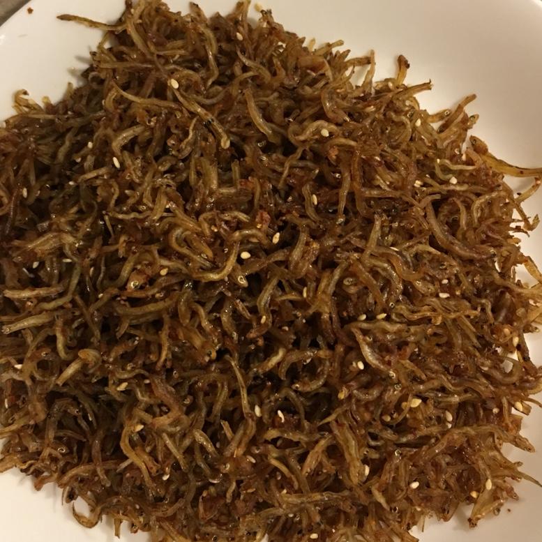 韩式蜜汁小鱼干