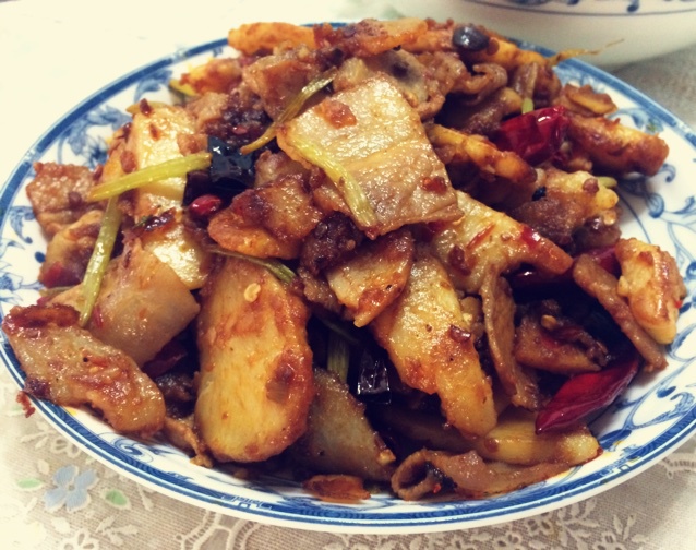 干锅土豆片