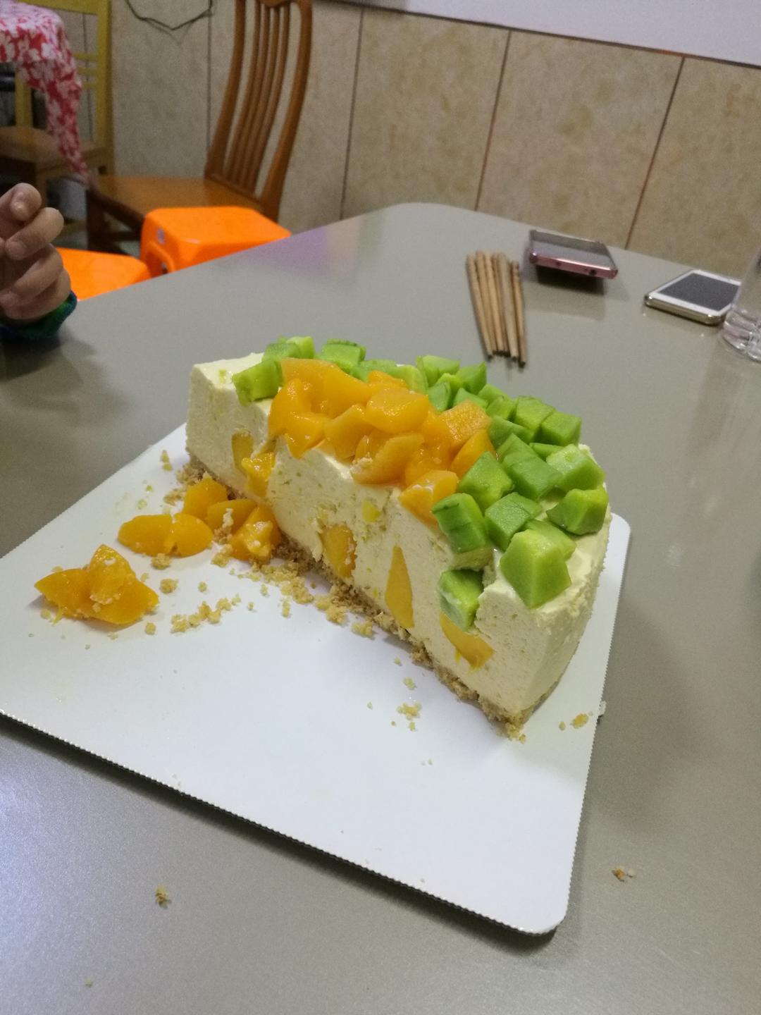 【视频】芒果慕斯（6寸） | 含镜面果胶配方