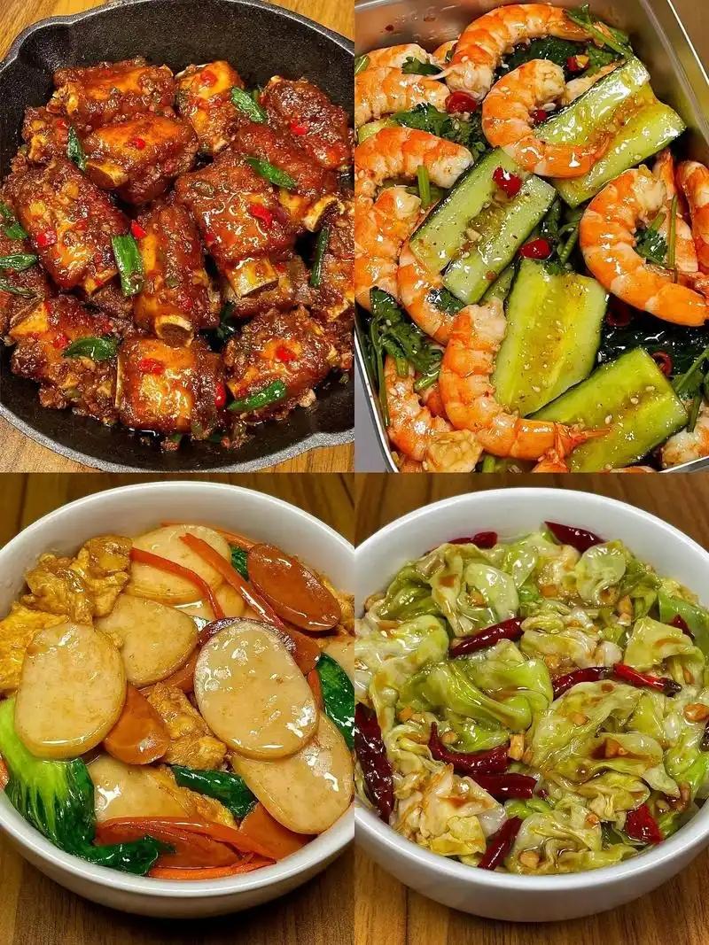 十年体重保持88-90斤
我最常吃的八道༄「减脂炒菜」༄