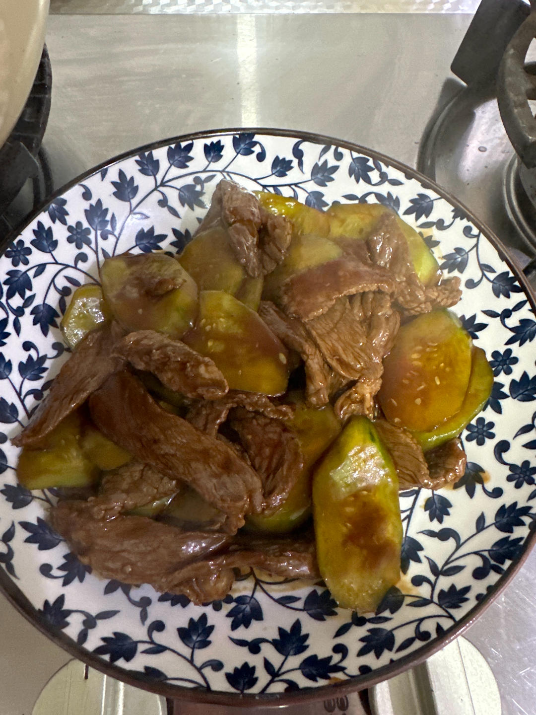 黄瓜炒牛肉