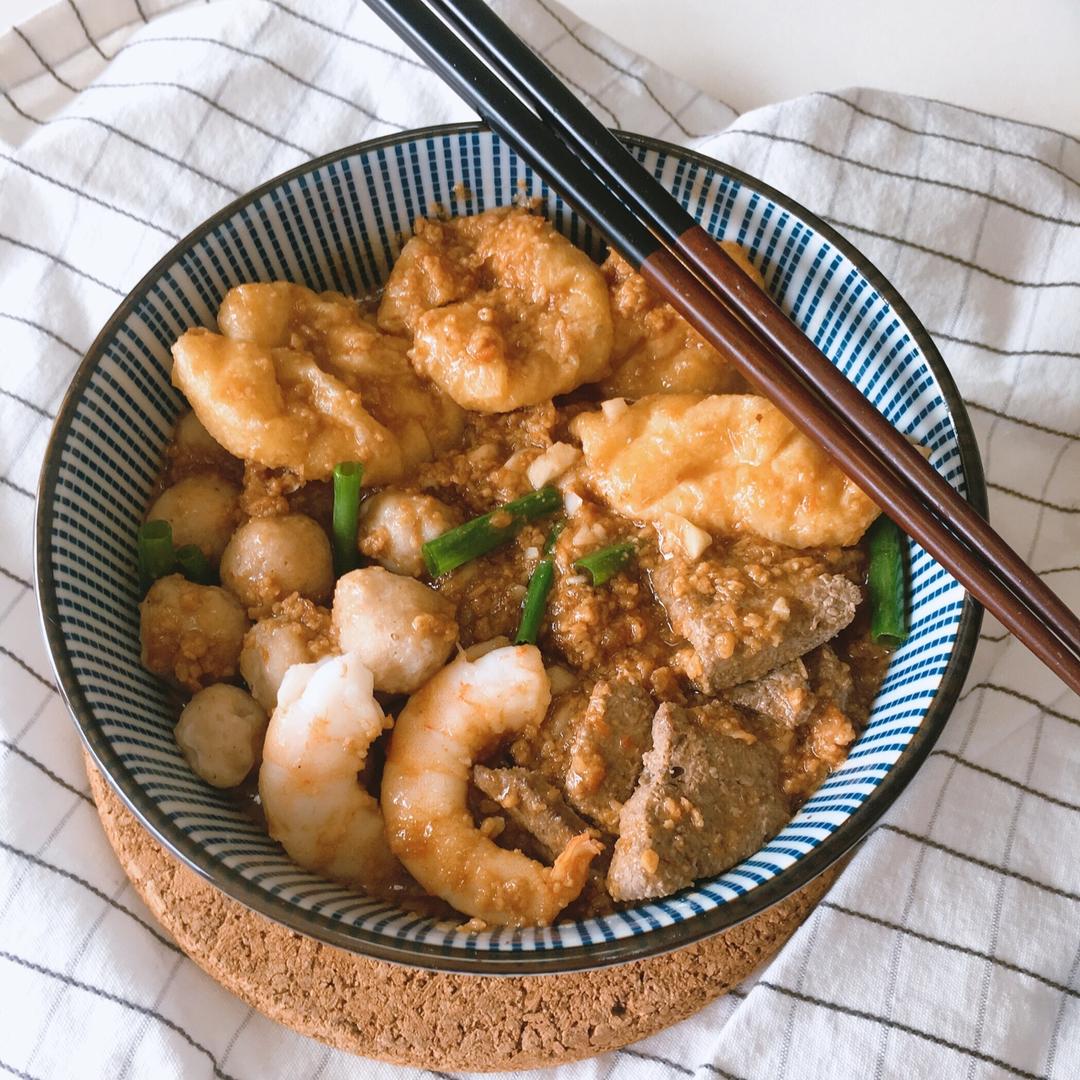 足料沙茶面