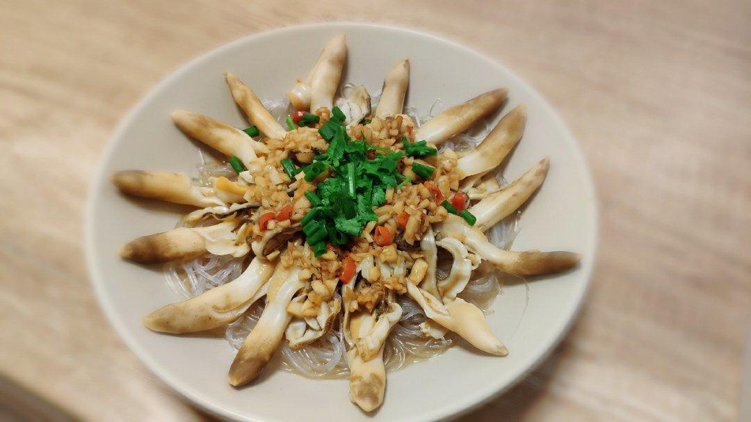 蒜蓉粉丝蒸蛏子