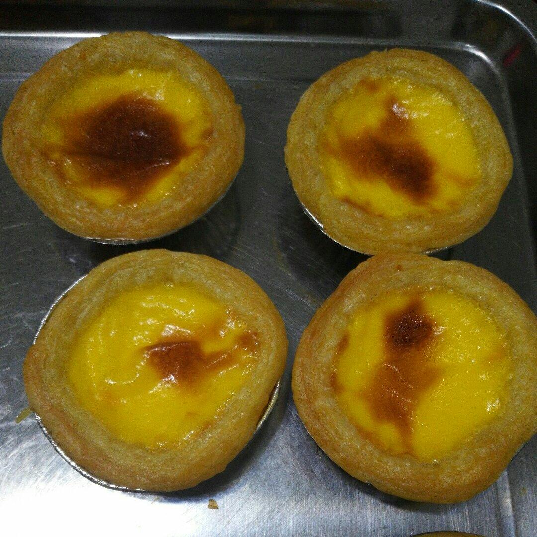 星雨厨房做的原味葡式蛋挞吉士粉版