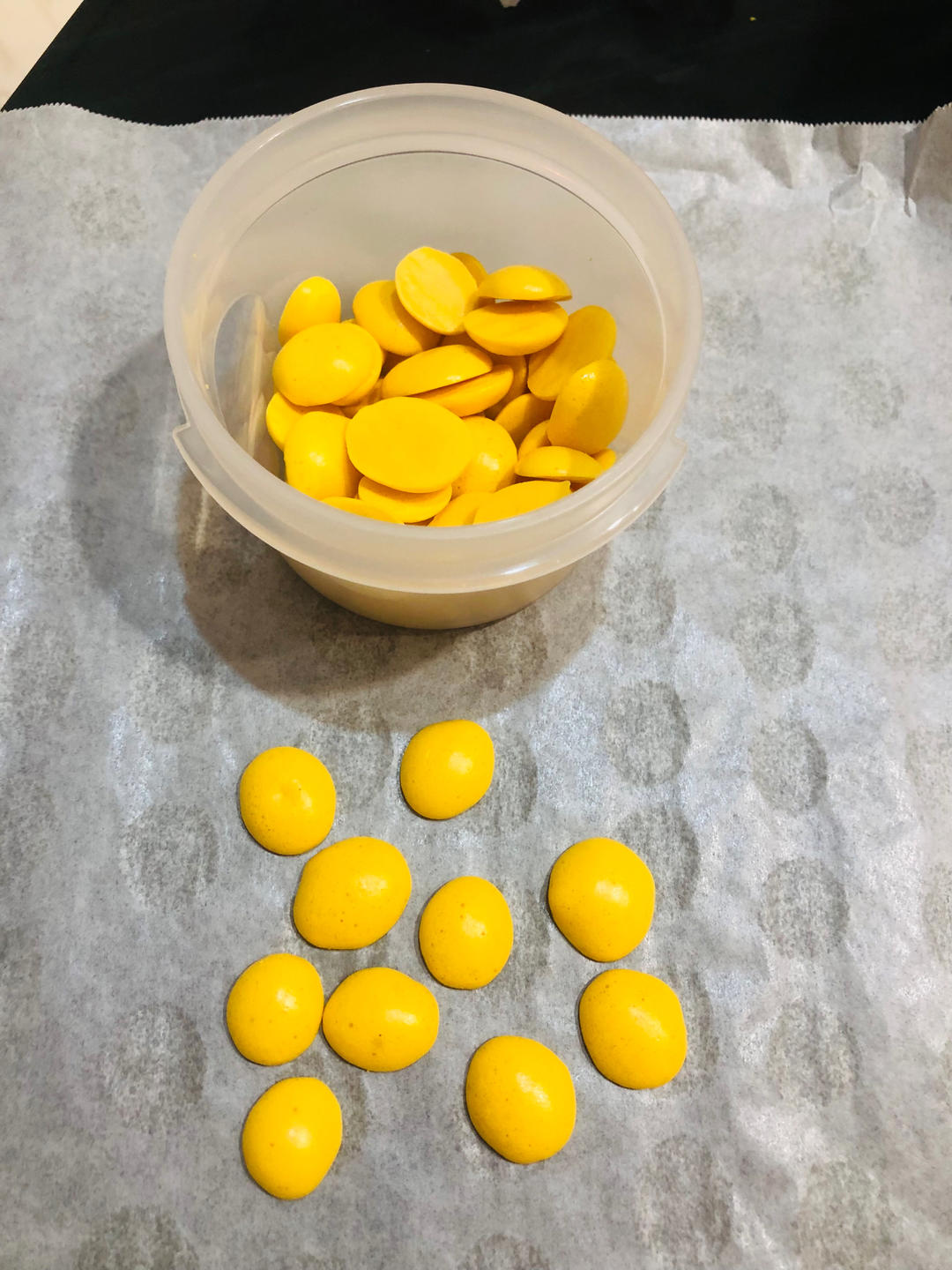 入口即化的无添加蛋黄溶豆