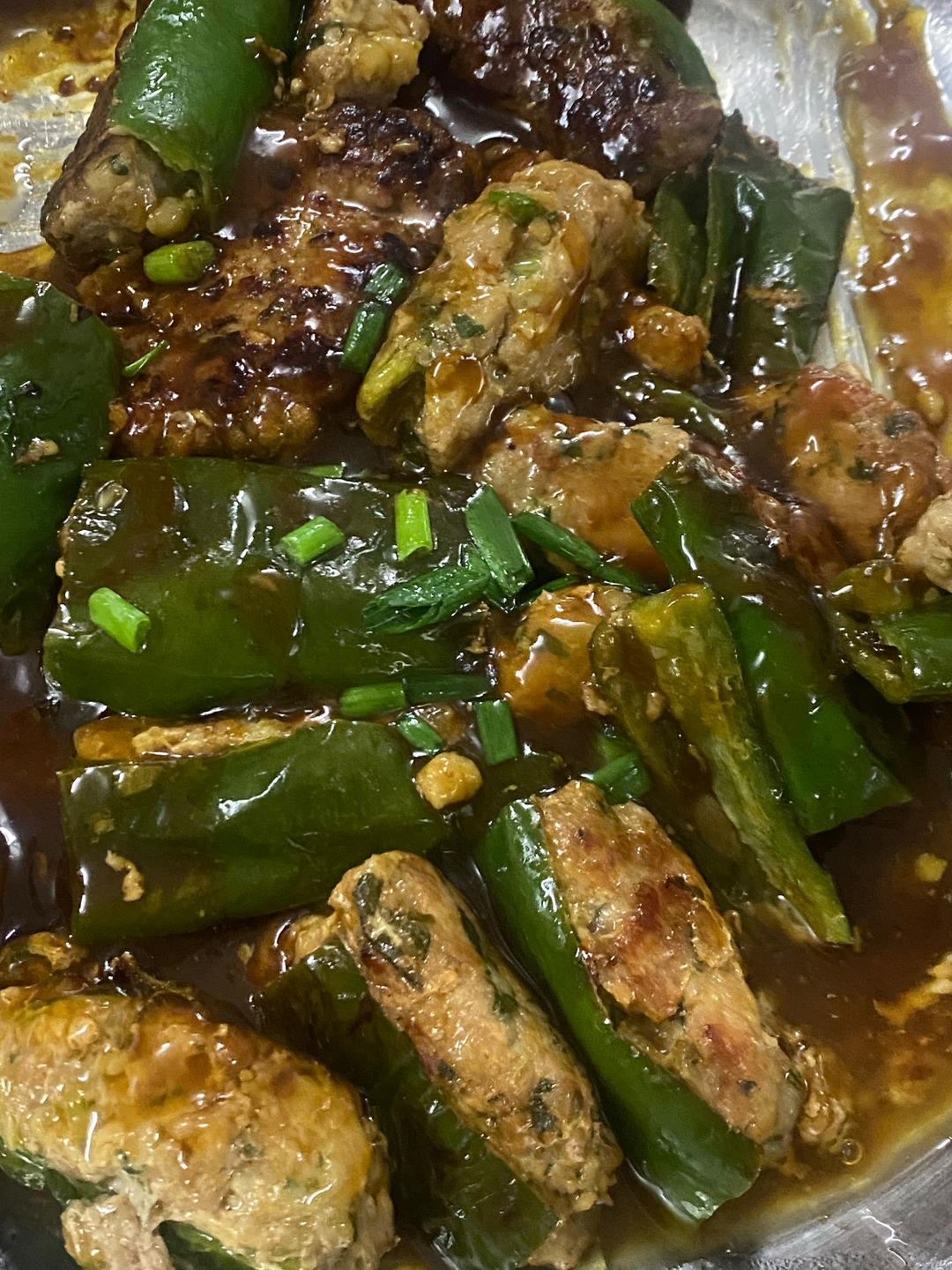 青椒酿肉