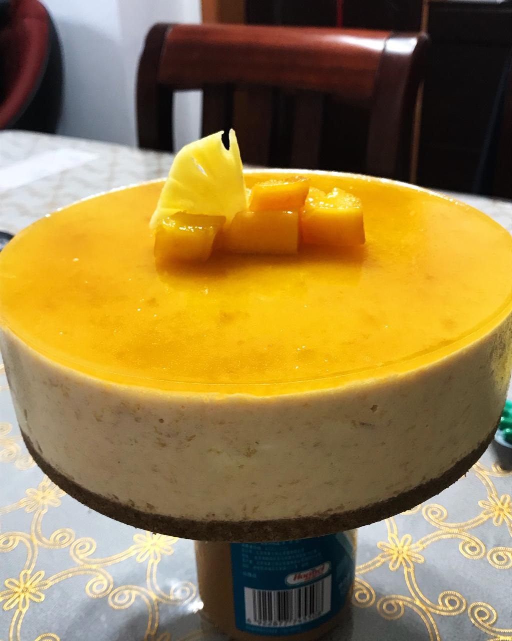 【视频】芒果慕斯（6寸） | 含镜面果胶配方