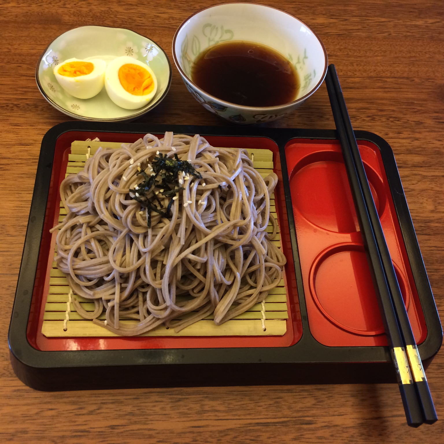 小小青蛙呱呱呱做的日式荞麦凉面