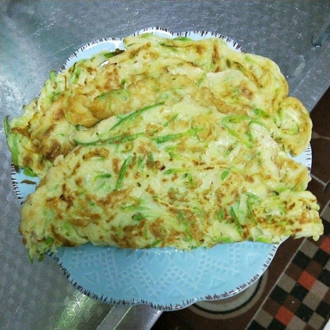 西葫芦鸡蛋饼