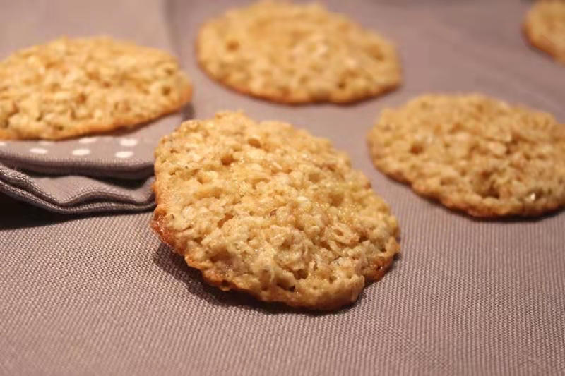 瑞典特色燕麦饼干（巧克力口味），只需豁楞豁楞