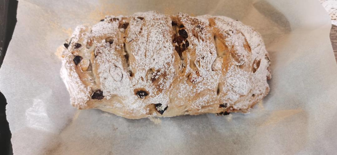 全麦坚果蔓越莓欧包~隔夜发酵