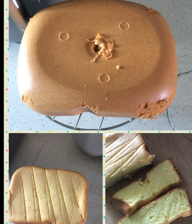 零失败戚风蛋糕做法（面包机做戚风蛋糕）