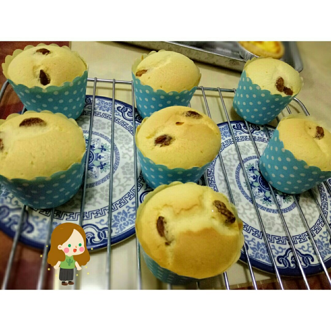 戚风纸杯蛋糕【零基础】来自甜悦姐的方子