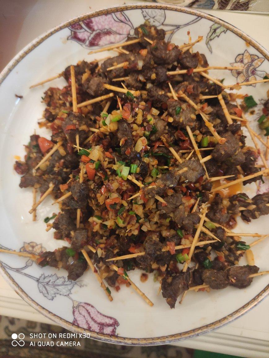 牙签牛肉 道地湖南味