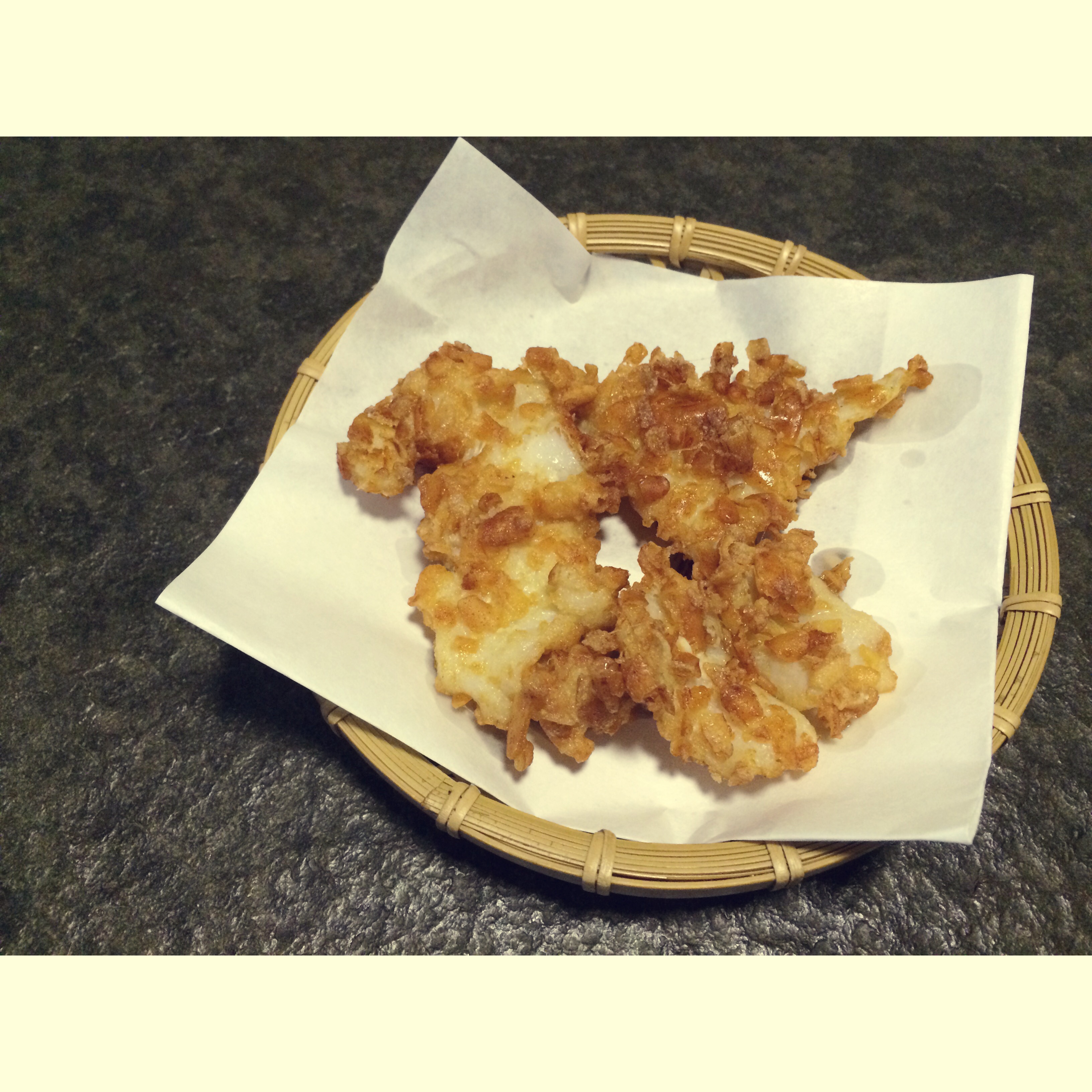 和风柿种炸鲑鱼 （食戟之灵）